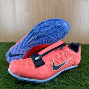 Nike Zoom Long Jump 4 Bright Mango 415339-800 Men’s US 10.5 Track Spikes NWOB
